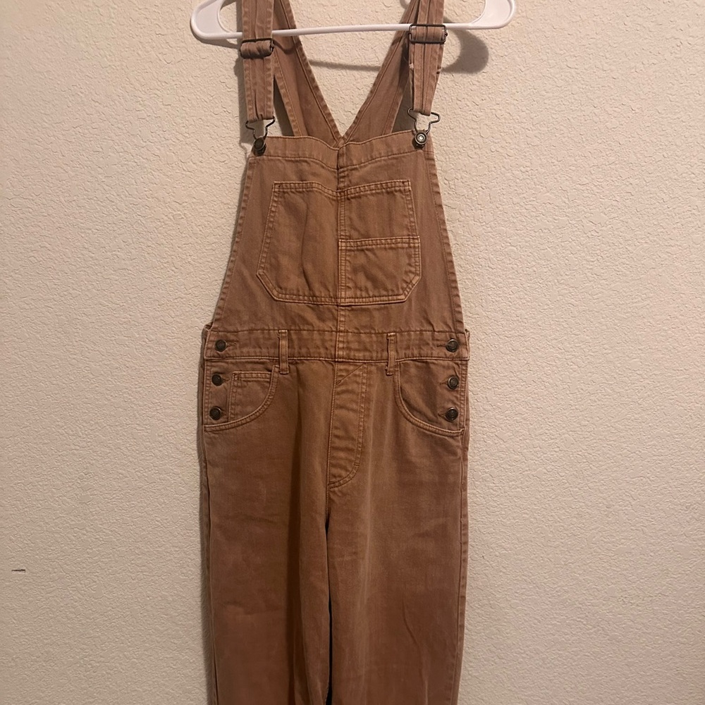 Free people Tan overall